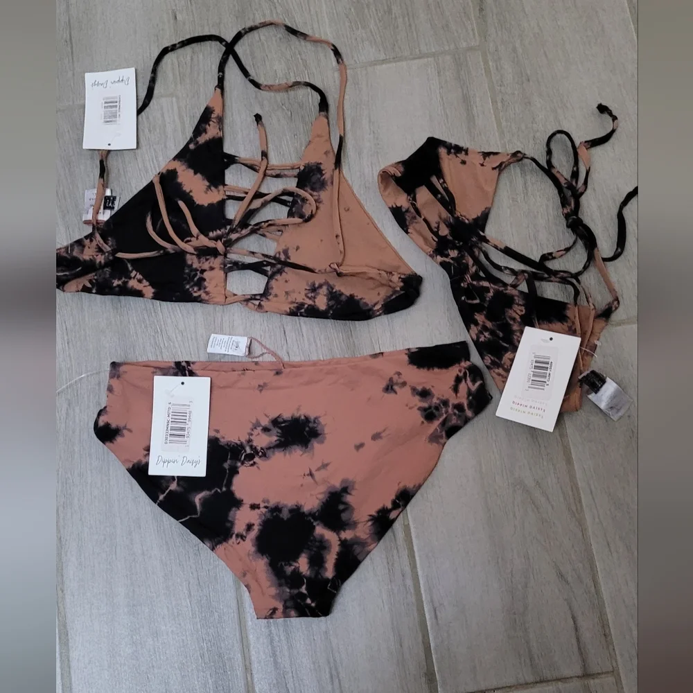 🆕 3pc DIPPIN’ DAISY’S BIKINI SET - Picture 3 of 5
